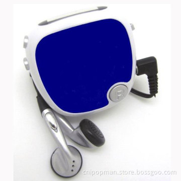 FM Radio Personalized Pedometer